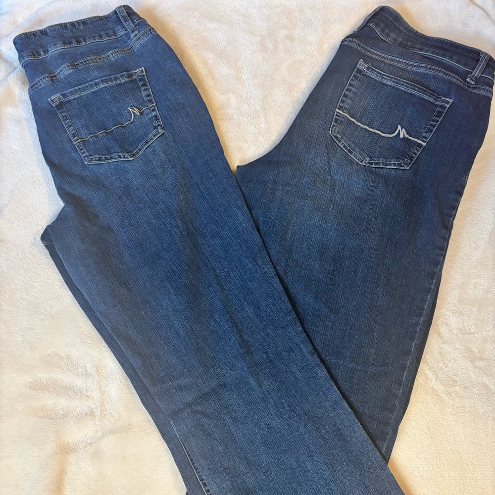 Maurices Boot Cut Jeans - 2 Pair Sz 14L